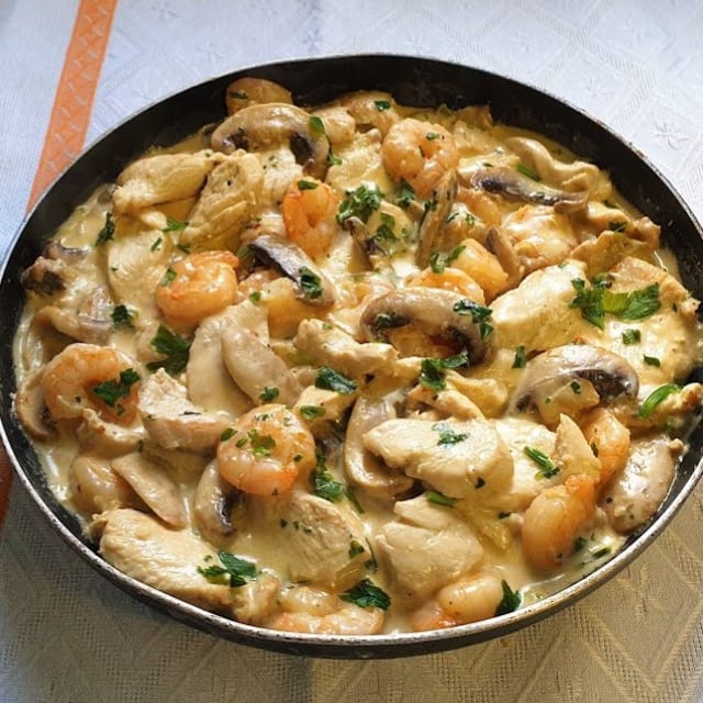 Peito De Frango À Estoril.
