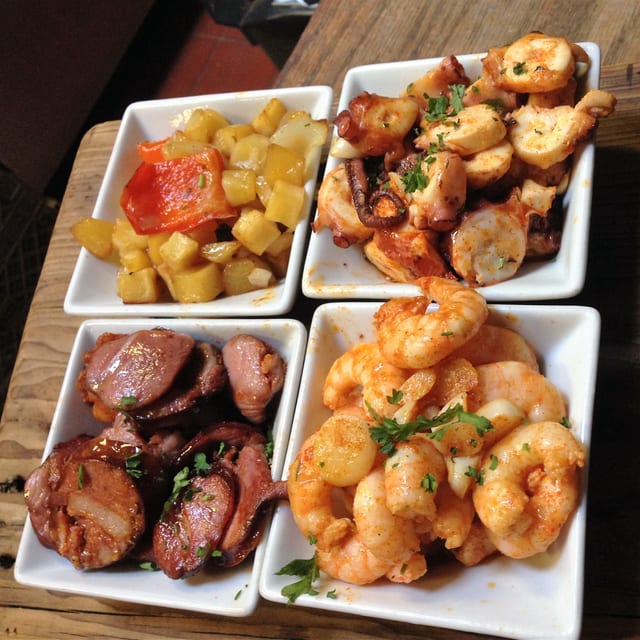 Portucale Sampler Platter Appetizer.