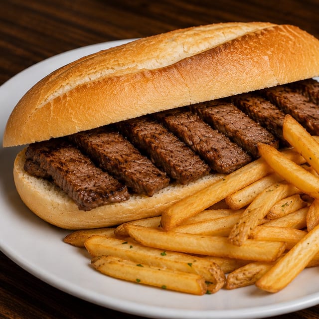 Steak Sandwich.