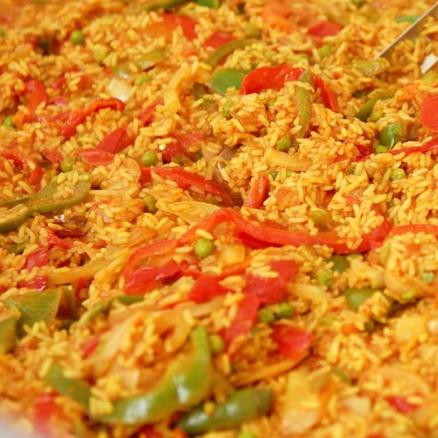 Paelha Vegetariana.