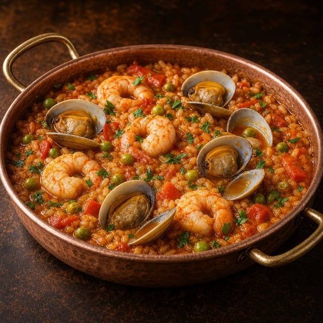 Arroz De Mariscos A Portuguesa.