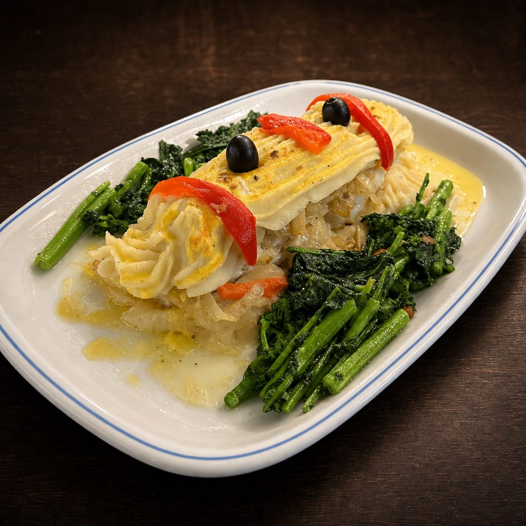 Bacalhau Escondido.