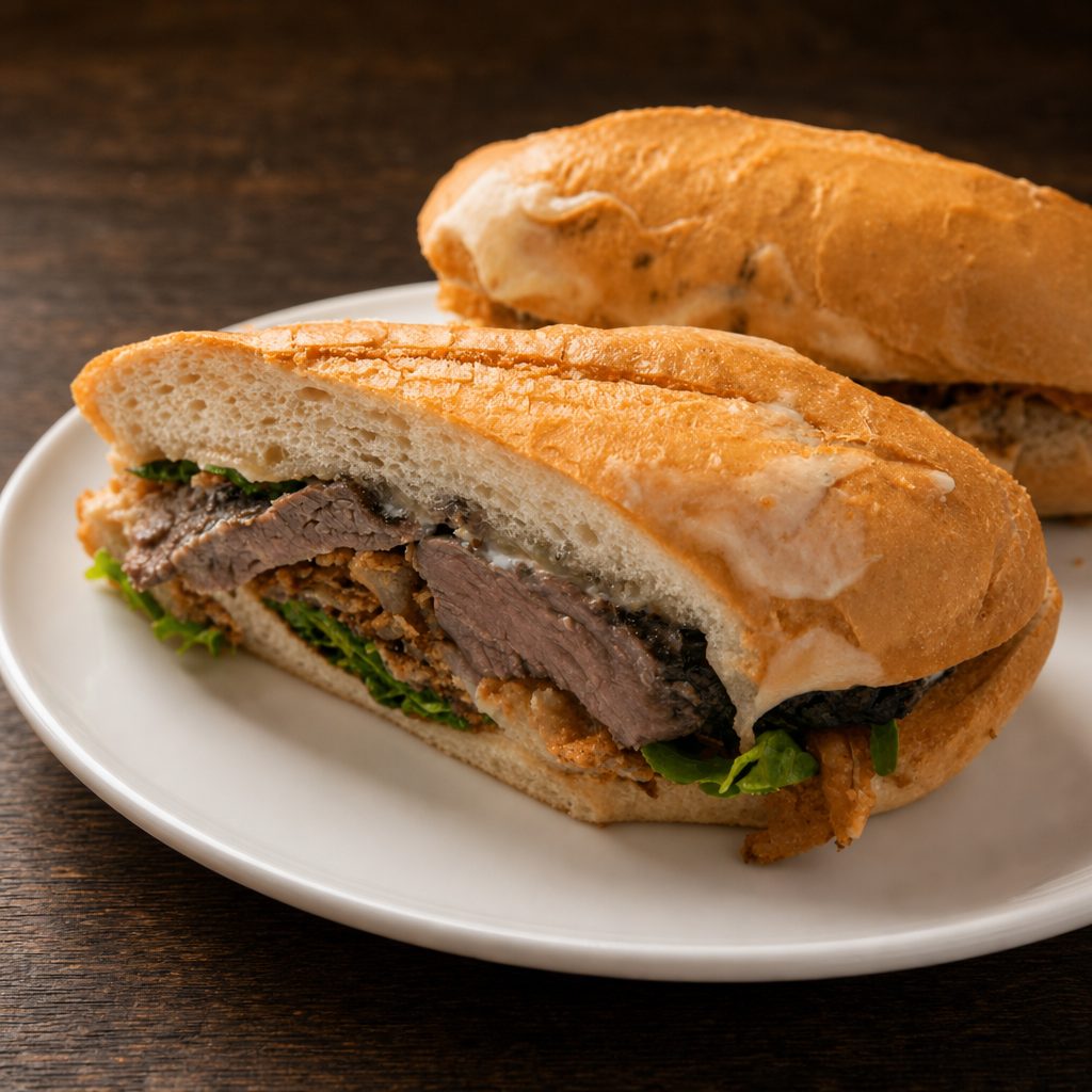Filet Mignon Sandwich.