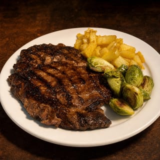 Angus NY Shell Steak Na Brasa