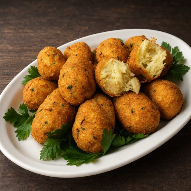 Bolinhos De Bacalhau A Portucale.