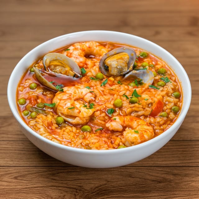 Arroz De Mariscos A Portuguesa.