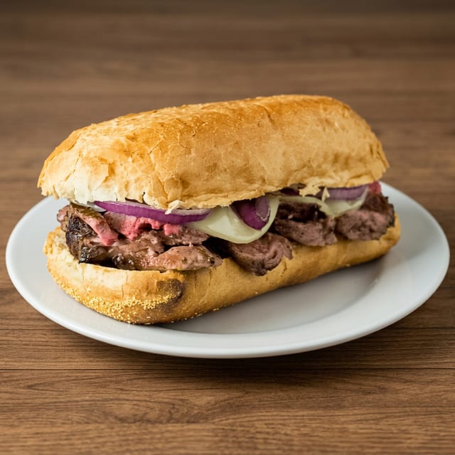Shell Steak Sandwich.