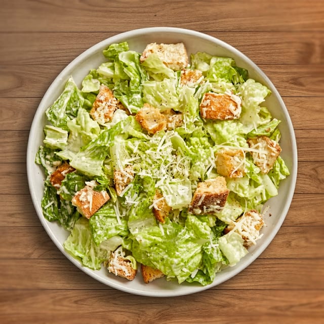 Salada De Caesar.