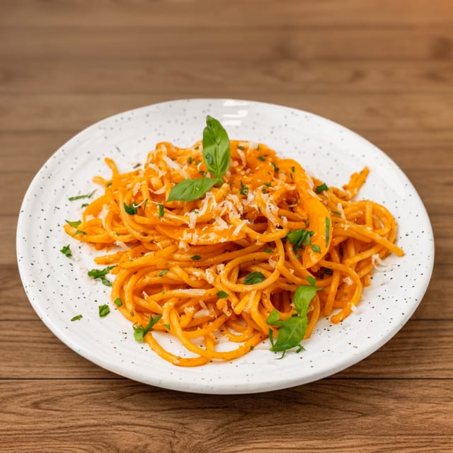 Esparguete Em Molho De Tomate & Oregano Ou Molho Branco Ou Com Alho.