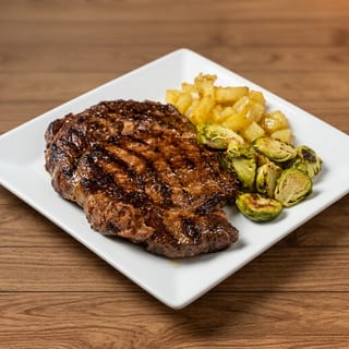 Angus NY Shell Steak Na Brasa